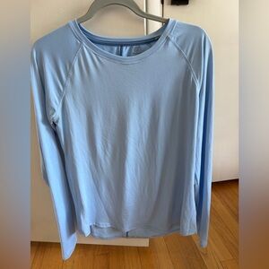Champion Long Sleeve Performance Top – Light Blue (Size M)